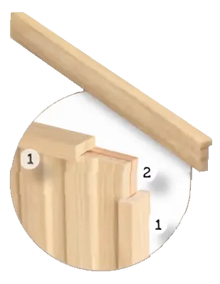 Acabamento MA 40 para Painel com Chassi Acabamento MA 40 para Painel com Chassi